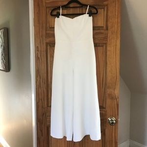 Club Monaco White Jumpsuit